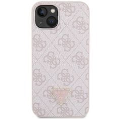 Guess Kryt Guess GUHCP14XP4TDSCPP Apple iPhone 14 Pro Max hardcase Crossbody 4G Metal Logo pink