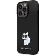 Karl Lagerfeld Kryt Karl Lagerfeld KLHCP13XSMHCNPK iPhone 13 Pro Max hardcase Silicone C Metal Pin black