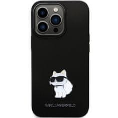 Karl Lagerfeld Kryt Karl Lagerfeld KLHCP13XSMHCNPK iPhone 13 Pro Max hardcase Silicone C Metal Pin black