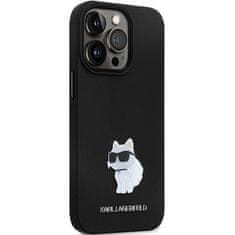 Karl Lagerfeld Kryt Karl Lagerfeld KLHCP13XSMHCNPK iPhone 13 Pro Max hardcase Silicone C Metal Pin black