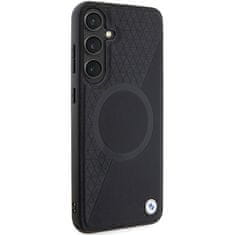 MobilPouzdra.cz Kryt BMW BMHMS24M23RTPK Samsung Galaxy S24+ Plus hardcase Signature Leather Half Textured & Circle MagSafe black