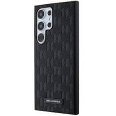 Karl Lagerfeld Kryt Karl Lagerfeld KLHCS24LSAKLHPK Samsung Galaxy S24 Ultra hardcase Saffiano Mono Metal Logo black