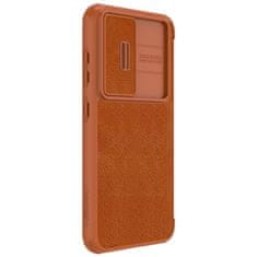 Nillkin Kryt Case Qin Leather Pro Samsung Galaxy S23+ Plus brown