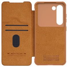 Nillkin Kryt Case Qin Leather Pro Samsung Galaxy S23+ Plus brown