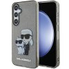 Kryt Karl Lagerfeld KLHCS24MHNKCTGK Samsung Galaxy S24+ Plus hardcase Glitter Karl&Choupette black