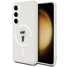 Karl Lagerfeld Kryt Karl Lagerfeld KLHMS24SHFCKNOT Samsung Galaxy S24 hardcase IML Ikonik MagSafe transparent