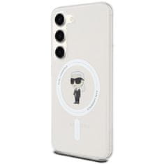 Karl Lagerfeld Kryt Karl Lagerfeld KLHMS24SHFCKNOT Samsung Galaxy S24 hardcase IML Ikonik MagSafe transparent