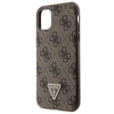 Guess Kryt Guess GUHCN61P4TDSCPW Apple iPhone 11/XR hardcase Crossbody 4G Metal Logo brown