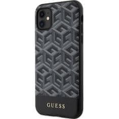 Guess Kryt Guess GUHMN61HGCFSEK Apple iPhone 11/XR black hardcase GCube Stripes MagSafe