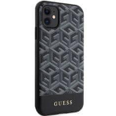 Guess Kryt Guess GUHMN61HGCFSEK Apple iPhone 11/XR black hardcase GCube Stripes MagSafe