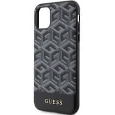 Guess Kryt Guess GUHMN61HGCFSEK Apple iPhone 11/XR black hardcase GCube Stripes MagSafe