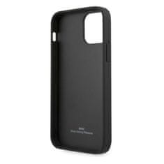 MobilPouzdra.cz Kryt BMW BMHCP12LRSWPK Apple iPhone 12 Pro Max black hardcase Leather Perforate