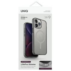 MobilPouzdra.cz Kryt UNIQ LifePro Xtreme Apple iPhone 15 Pro Max MagClick Charging frost grey