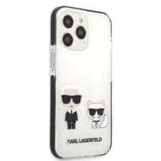 Karl Lagerfeld Kryt Karl Lagerfeld KLHCP13LTPEKCW Apple iPhone 13 Pro hardcase white Karl&Choupette