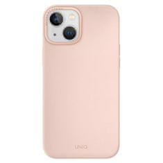 MobilPouzdra.cz Kryt UNIQ Lino Hue Apple iPhone 14 Plus / 15 Plus Magclick Charging blush pink