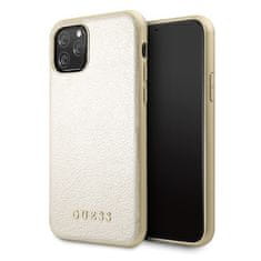 Guess Kryt Guess GUHCN58IGLGO iPhone 11 Pro gold hard case Iridescent