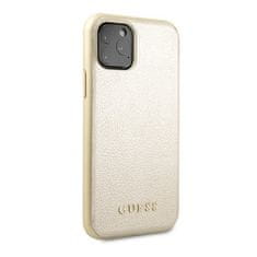 Guess Kryt Guess GUHCN58IGLGO iPhone 11 Pro gold hard case Iridescent