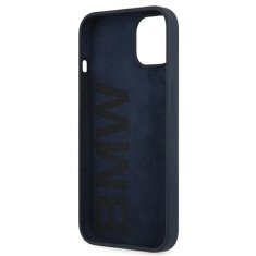 MobilPouzdra.cz Kryt BMW BMHCP13SSILNA Apple iPhone 13 mini navy hardcase Silicone Signature