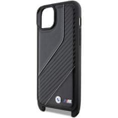 MobilPouzdra.cz Kryt BMW BMHCP15M23PSCCK Apple iPhone 15 Plus / 14 Plus hardcase M Edition Carbon Stripe & Strap black