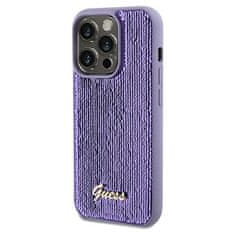 Guess Kryt Guess GUHCP13LPSFDGSUApple iPhone 13 / 13 Pro hardcase Sequin Script Metal purple