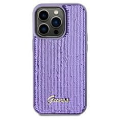 Guess Kryt Guess GUHCP13LPSFDGSUApple iPhone 13 / 13 Pro hardcase Sequin Script Metal purple