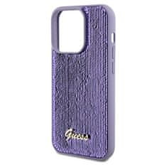 Guess Kryt Guess GUHCP13LPSFDGSUApple iPhone 13 / 13 Pro hardcase Sequin Script Metal purple