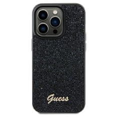 Guess Kryt Guess GUHCP13LPMSDGSK Apple iPhone 13 / 13 Pro hardcase Disco Metal Script black