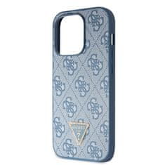 Guess Kryt Guess GUHCP14XP4TDSCPB Apple iPhone 14 Pro Max hardcase Crossbody 4G Metal Logo blue