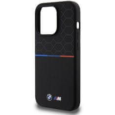 MobilPouzdra.cz Kryt BMW BMHMP15L22SMPK Apple iPhone 15 Pro hardcase M Silicone Pattern MagSafe black