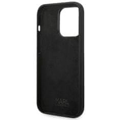 Karl Lagerfeld Kryt Karl Lagerfeld KLHCP14XSLCTBK Apple iPhone 14 Pro Max hardcase black Silicone Choupette Body