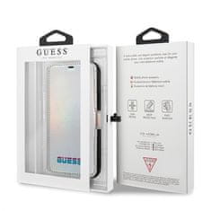 Guess Kryt Guess GUFLBKN58BLD iPhone 11 Pro silver book Iridescent