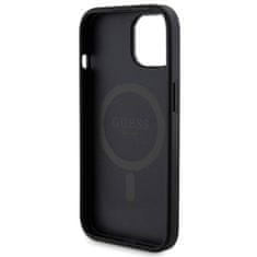 Guess Kryt Guess GUBPM5P15S4GEMGK Apple iPhone 15 hardcase + Powerbank 5000mAh MagSafe 4G Metal Logo black