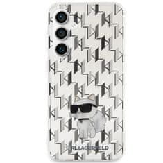 Karl Lagerfeld Kryt Karl Lagerfeld KLHCS23FEHNCMKLT Samsung Galaxy S23 FE hardcase Monogram Choupette transparent