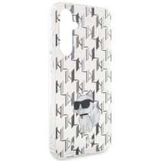 Karl Lagerfeld Kryt Karl Lagerfeld KLHCS23FEHNCMKLT Samsung Galaxy S23 FE hardcase Monogram Choupette transparent