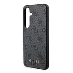 Guess Kryt Guess GUOHCSA35G4GFGR Samsung Galaxy A35 hardcase 4G Metal Gold Logo black