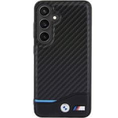 MobilPouzdra.cz Kryt BMW BMHCS24S22NBCK Samsung Galaxy S24 Leather Carbon black