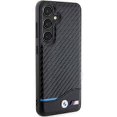 MobilPouzdra.cz Kryt BMW BMHCS24S22NBCK Samsung Galaxy S24 Leather Carbon black