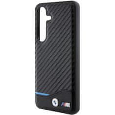 MobilPouzdra.cz Kryt BMW BMHCS24S22NBCK Samsung Galaxy S24 Leather Carbon black