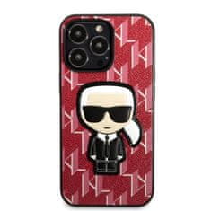 Karl Lagerfeld Kryt Karl Lagerfeld KLHCP13XPMNIKPI Apple iPhone 13 Pro Max hardcase red Monogram Ikonik Patch