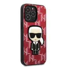 Karl Lagerfeld Kryt Karl Lagerfeld KLHCP13XPMNIKPI Apple iPhone 13 Pro Max hardcase red Monogram Ikonik Patch