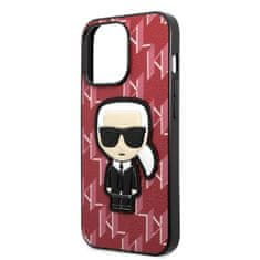 Karl Lagerfeld Kryt Karl Lagerfeld KLHCP13XPMNIKPI Apple iPhone 13 Pro Max hardcase red Monogram Ikonik Patch