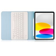 MobilPouzdra.cz Kryt Tech-Protect Sc Pen + Keyboard Apple iPad 10.9 2022 (10 gen) Sky Blue