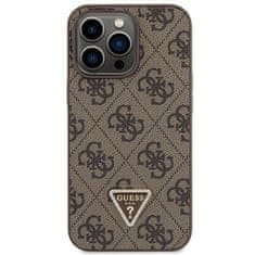 Guess Kryt Guess GUHCP13LP4TDSCPW Apple iPhone 13/13 Pro hardcase Crossbody 4G Metal Logo brown