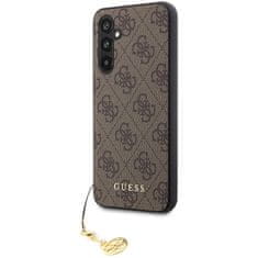 Guess Kryt Guess GUHCS23FEGF4GBR Samsung Galaxy S23 FE hardcase 4G Charms Collection brown