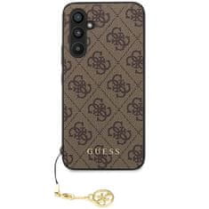 Guess Kryt Guess GUHCS23FEGF4GBR Samsung Galaxy S23 FE hardcase 4G Charms Collection brown