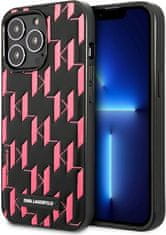 Karl Lagerfeld Kryt Karl Lagerfeld KLHCP13XMNMP1P Apple iPhone 13 Pro Max hardcase pink Monogram Plaque