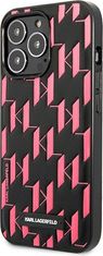 Karl Lagerfeld Kryt Karl Lagerfeld KLHCP13XMNMP1P Apple iPhone 13 Pro Max hardcase pink Monogram Plaque