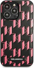 Karl Lagerfeld Kryt Karl Lagerfeld KLHCP13XMNMP1P Apple iPhone 13 Pro Max hardcase pink Monogram Plaque