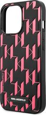 Karl Lagerfeld Kryt Karl Lagerfeld KLHCP13XMNMP1P Apple iPhone 13 Pro Max hardcase pink Monogram Plaque