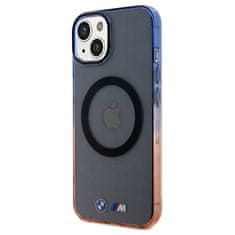 MobilPouzdra.cz Kryt BMW BMHMP15SHTGE Apple iPhone 15 / 14 hardcase Gradient Bumper MagSafe grey